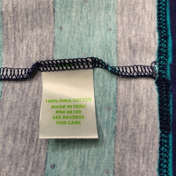 Lilly Pulitzer Gretchen Striped T-shirt Dress Size XS - Picture 6 of 7